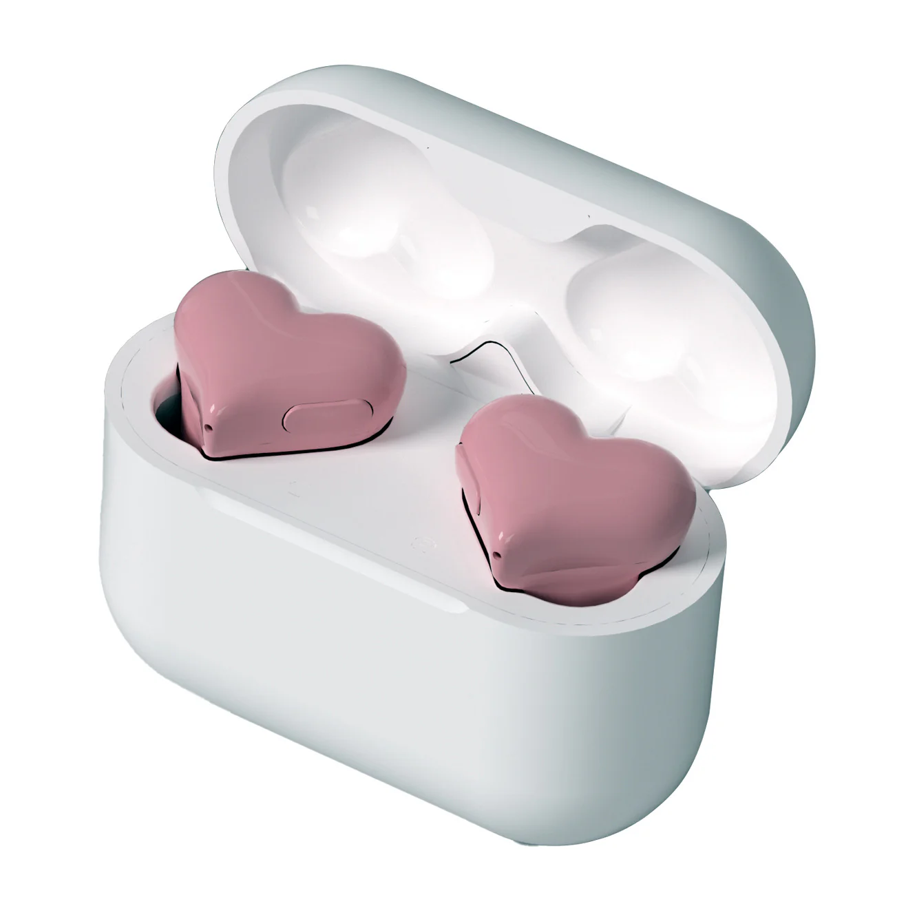 ⏳LAST DAY SALE 50% OFF!!❤️Heart Shape Bluetooth 5.3 Wireless Noise Cancelling Headset with LED Touch Control 🎵 - Image 4