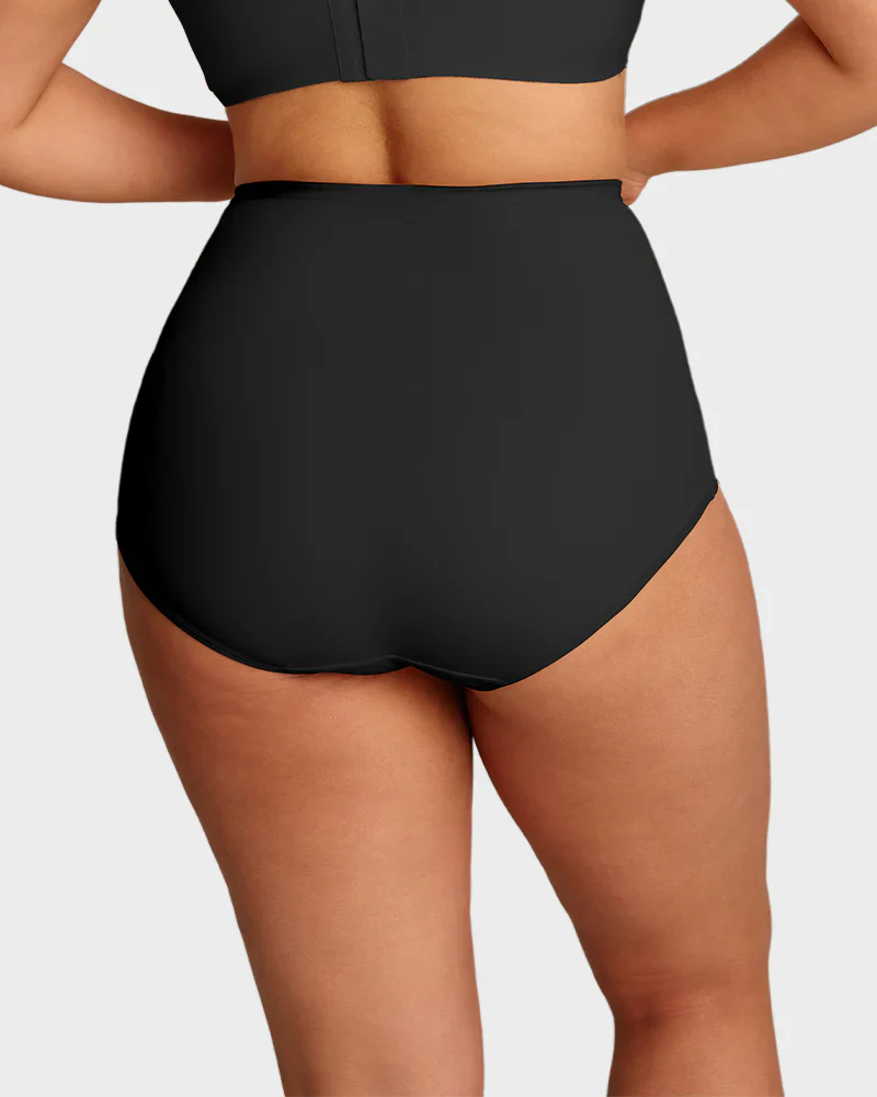 🌸Last Day-Buy 1 Get 3 Packs✨Plus-Size High-Waist Cross Tummy Control Panties - Image 15