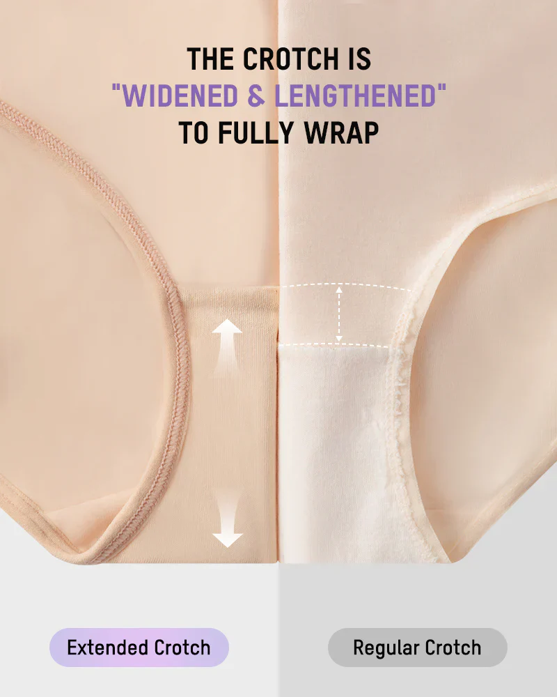 🌸Last Day-Buy 1 Get 3 Packs✨Plus-Size High-Waist Cross Tummy Control Panties - Image 28
