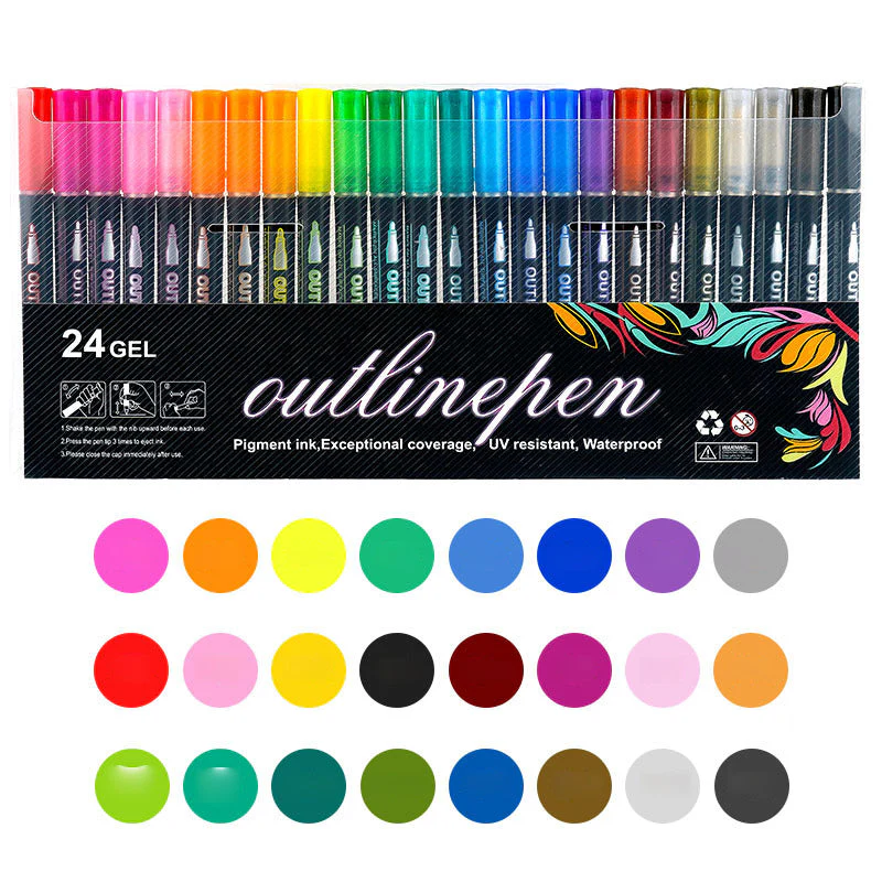 🎅Christmas Gift idea 49%OFF -🎁Coloring Lightstick Graffiti Highlighter Pens - Image 14