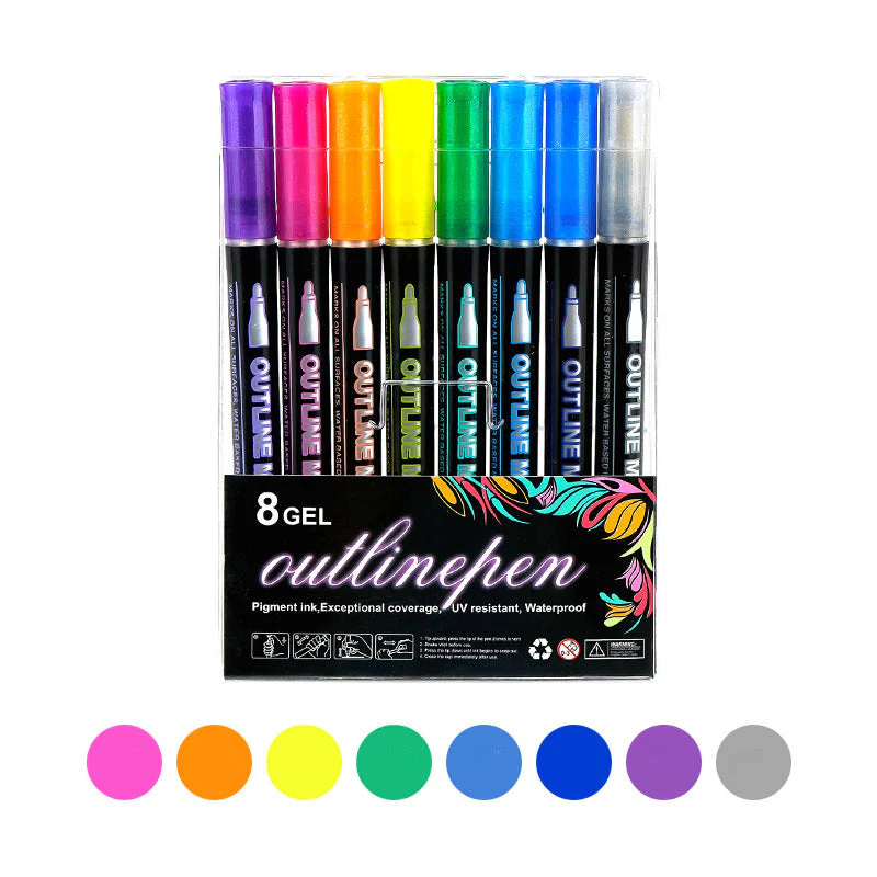 🎅Christmas Gift idea 49%OFF -🎁Coloring Lightstick Graffiti Highlighter Pens - Image 20