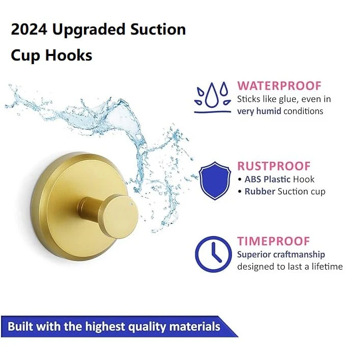 🔥LAST DAY BUY 2 GET 1 FREE!!🔥2026 Upgraded Suction Cup Hooks - Image 4