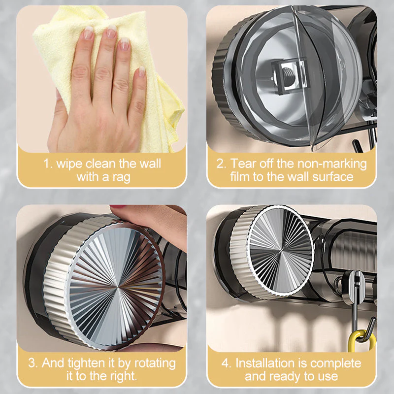 💥Buy 2 Get 1 Free🔥Durable Wall Mounted Inline Vacuum Hooks - Image 6