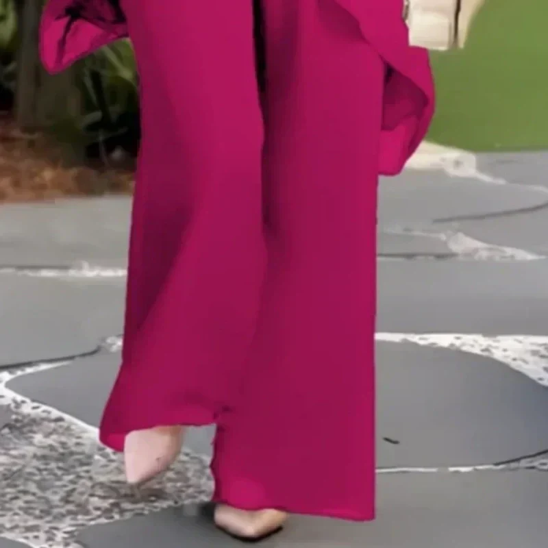 👗New arrival 40% OFF!💝Summer Fashion Chiffon Ladies Plus Size Two Piece Set - Image 8