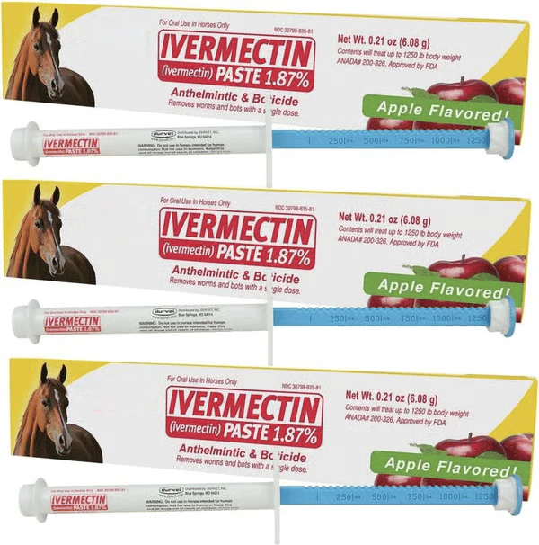 ⏳Limited Time Deal BUY 1 GET 1 FREE🐎ivermectin Horse Paste 1.87% 6.08g Tubes 2 - Image 2