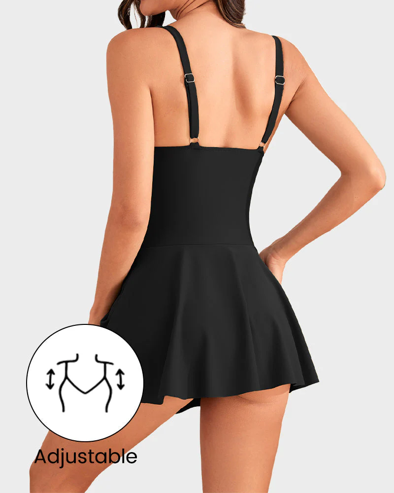 💖LAST DAY SALE 50% OFF!!💃Women's One Piece Tummy Control Tie Knot Swimsuit - Image 30