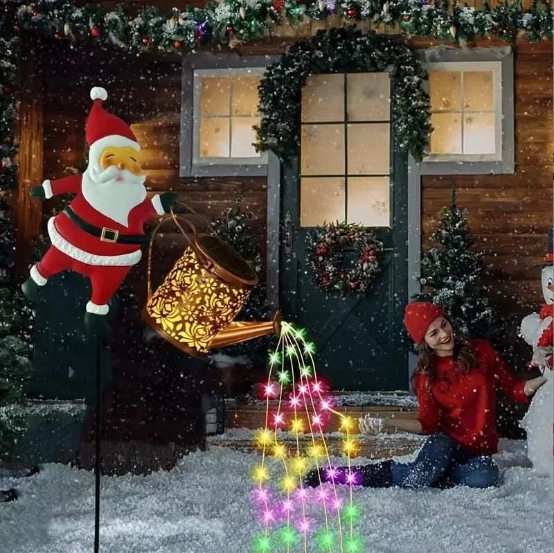 ⏰LAST DAY SPECIAL PRICE: £11.99!!🎄50K+ SOLD! 🎁✨Christmas Solar Kettle Light & Lantern Garden Decor Collection🎅