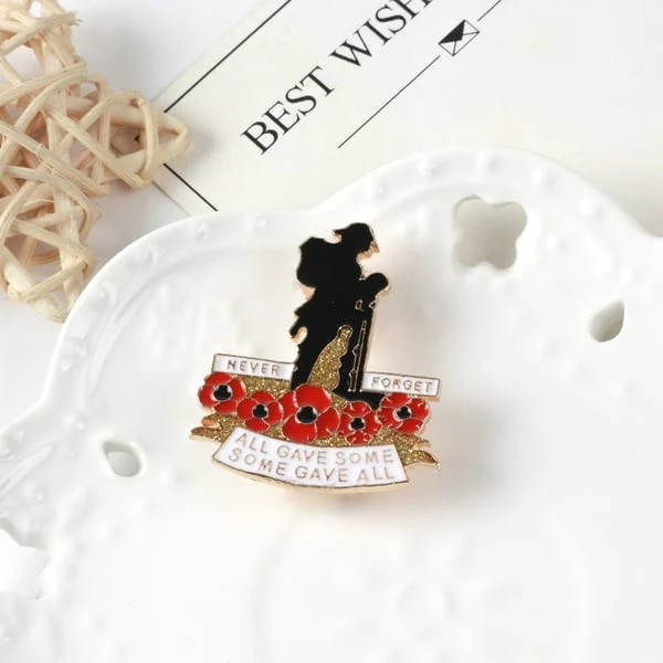 🎁SPECIAL GIFT💞Limited Edition Red Poppy 110th Anniversary Badge - Image 3