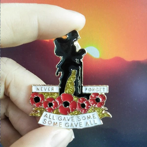 🎁SPECIAL GIFT💞Limited Edition Red Poppy 110th Anniversary Badge - Image 5