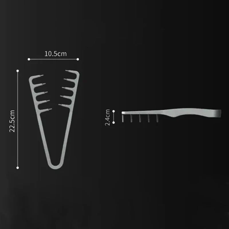 🎁NEW YEAR SALE: £6.99!🔥Volumizing Wide-Tooth Hair Styling Comb - Image 9