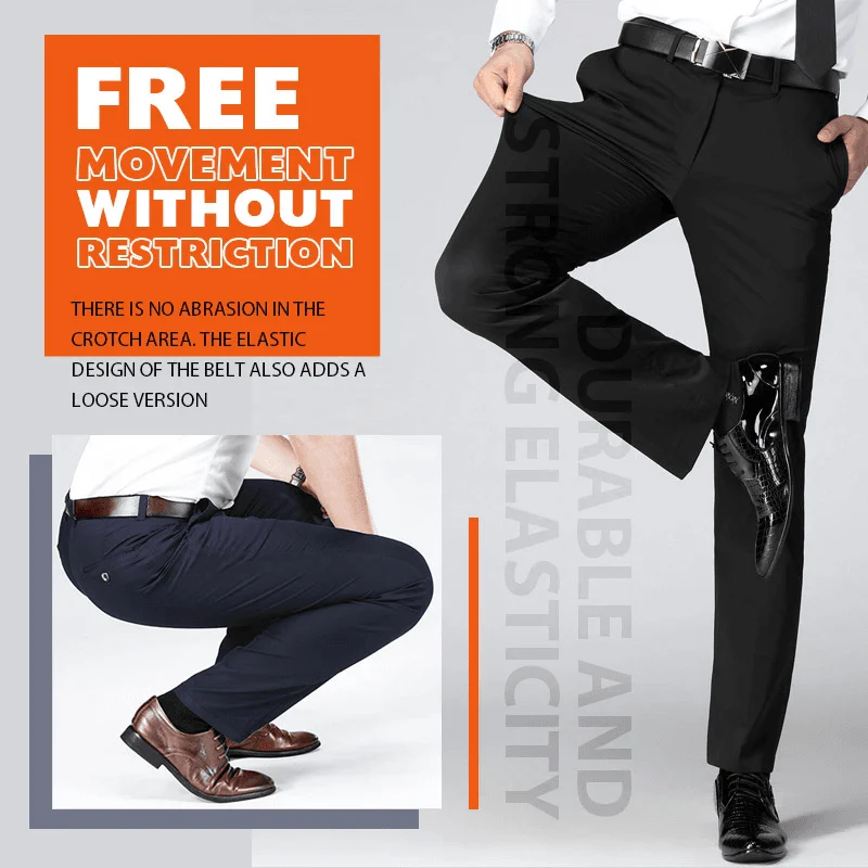 👖High Stretch Men's Classic Pants - Image 2