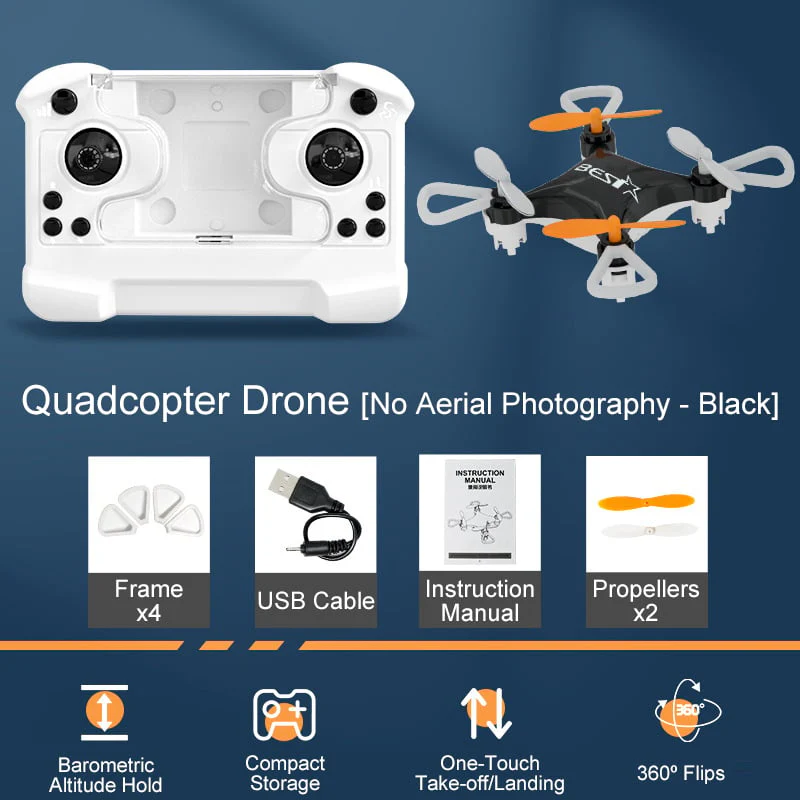 Mini Drone: Beginner-Friendly Stunt Flyer with 360° Maneuver & Intuitive Controls - Image 9