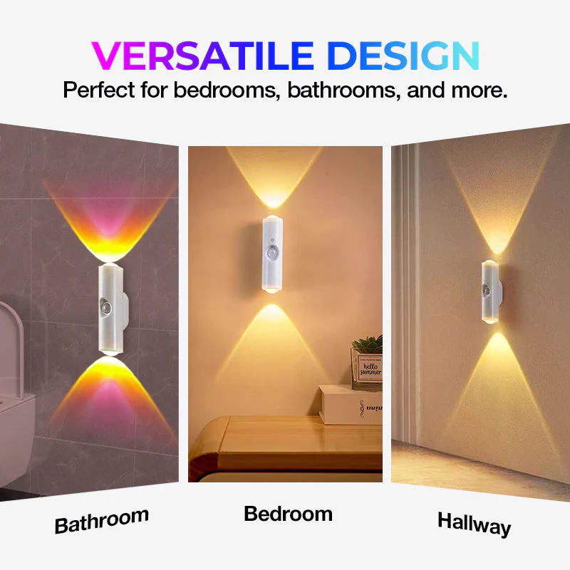 🔥Last Day Sale: ONLY £6.99!!🌟USB Rechargeable Motion-Sensing LED Night Light – RGB Dimmable Magnetic Ambient Lamp - Image 8