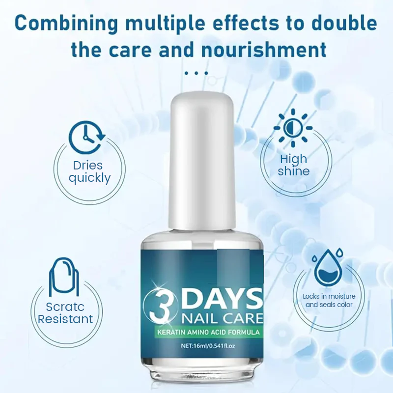 💖LAST DAY - BUY 1 GET 1 FREE!!💕ROZINO 3 Days Nail Care Formula - Image 4