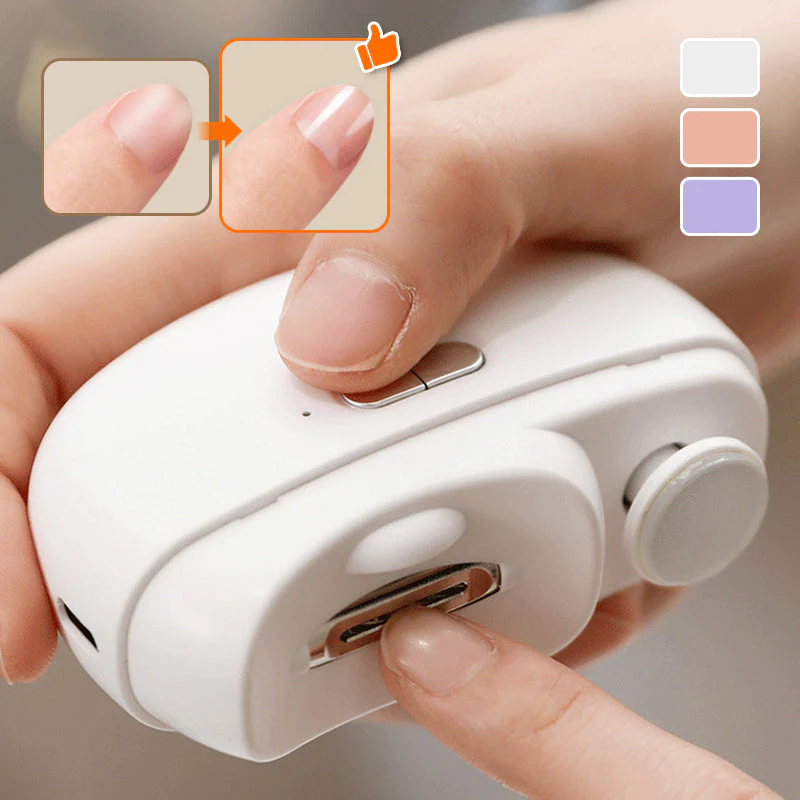 đNew Year Sale-49% OFFđ„All in 1 Automatic Electric Nail Clipper with PolishingăSafe and convenientă