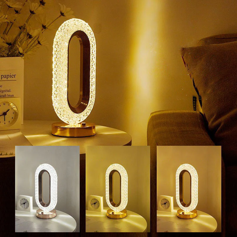 🎅Christmas Sale 50% OFF!!🎄50K+ SOLD! 🎁✨Rechargeable Luxury Crystal LED Night Light Lamp - Image 2