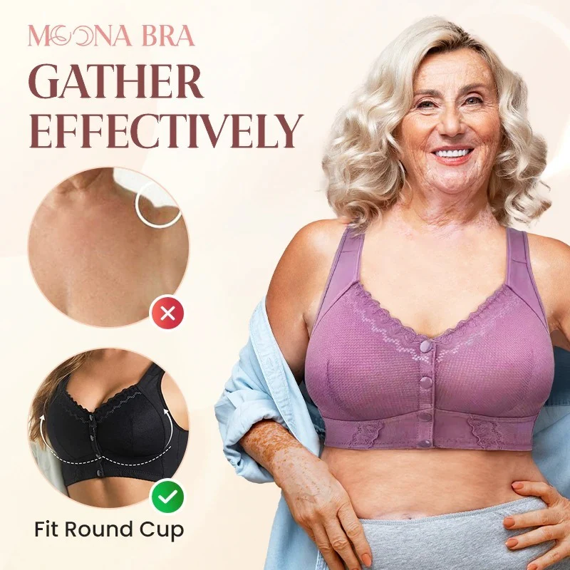🌸BUY 2 GET 1 FREE - ADD 3 TO CART!🌸New Front Closure Breathable Bra for Seniors🌹2 - Image 7