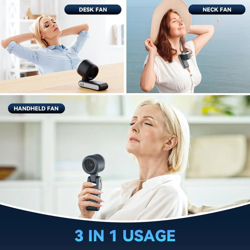 🍃Last Day 49% OFF🍃Portable Handheld Turbo Fan - Image 9