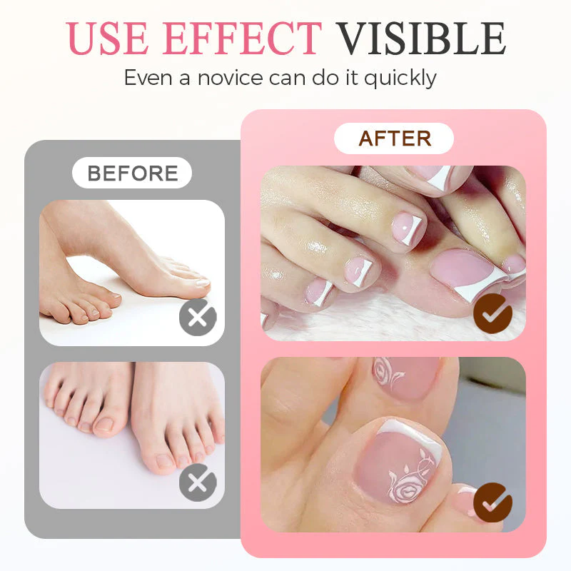Press On Toe Nails for Women - Image 2