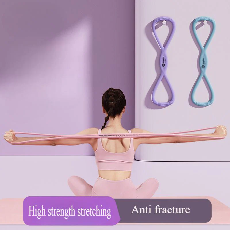 🏆Flash Sale - BUY 1 GET 1 FREE!!⚡50K+ SOLD! Almost Gone-💥🔥Resistance Bands, Figure 8 Exercise Bands for Women Men - Image 9