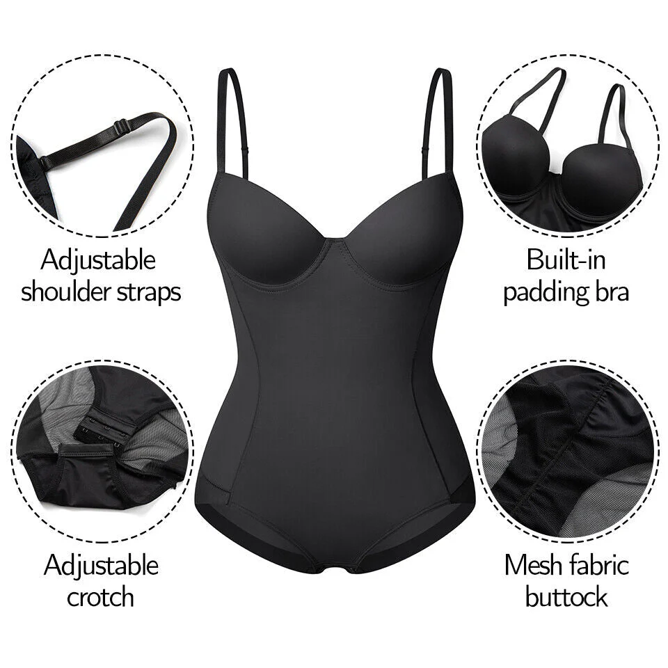 🔥LAST DAY SALE 50% OFF🔥Women's Adjustable Straps Tummy Control Bodysuit for All Seasons - Image 6
