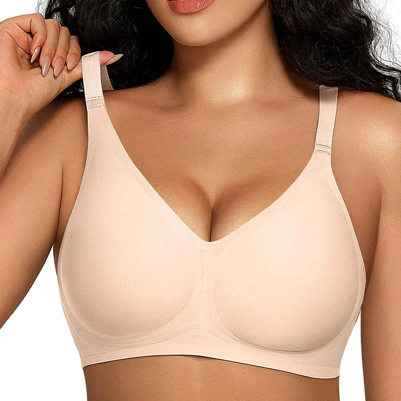 ⏰LAST DAY SALE 50%!!⚡50K+ SOLD!💖COMFORTABLE WIRELESS FULL COVERAGE JELLY SMOOTHING BRA - Image 2