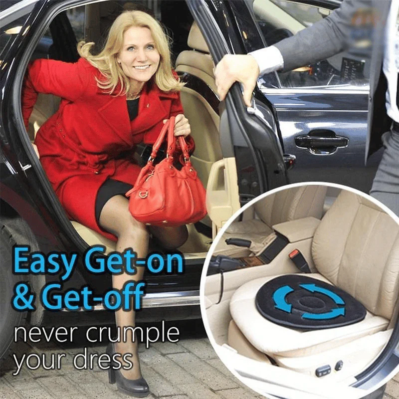 ⏳LAST DAY SALE 50% OFF!!⚡50K+ SOLD! Almost Gone-💥💺360° Rotating Seat Cushion😌 Lumbar Support & Pressure Relief 🚗