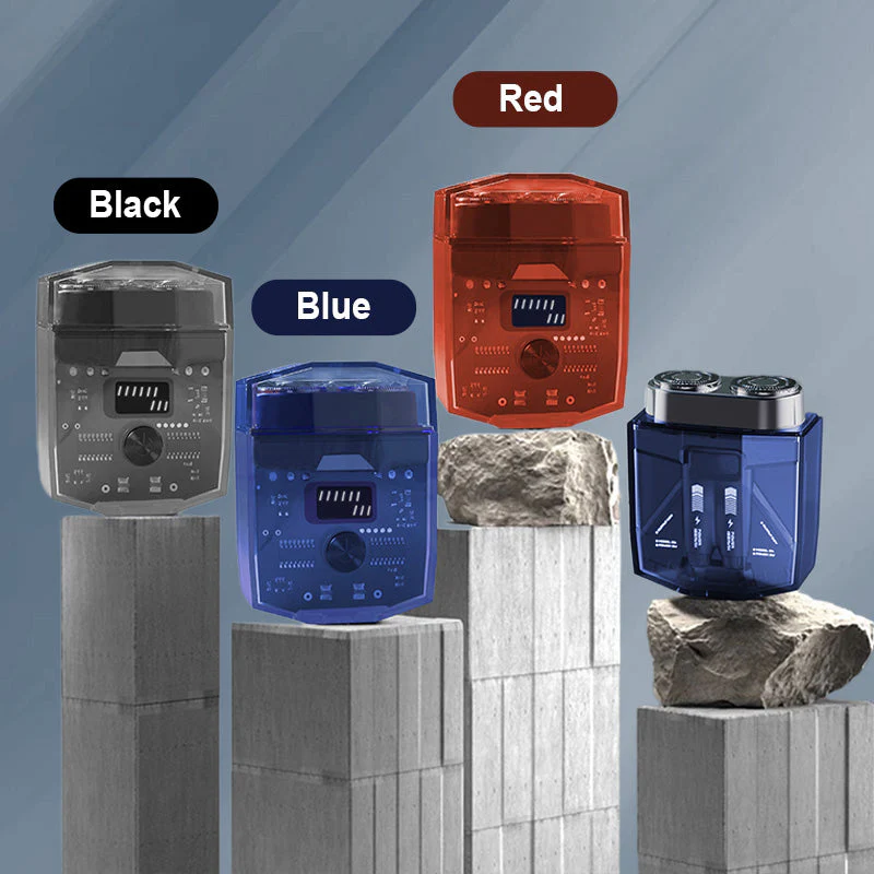 🔥LAST DAY SALE 50% OFF!!🔥Silent Glide Transparent Mini Shaver - Image 7