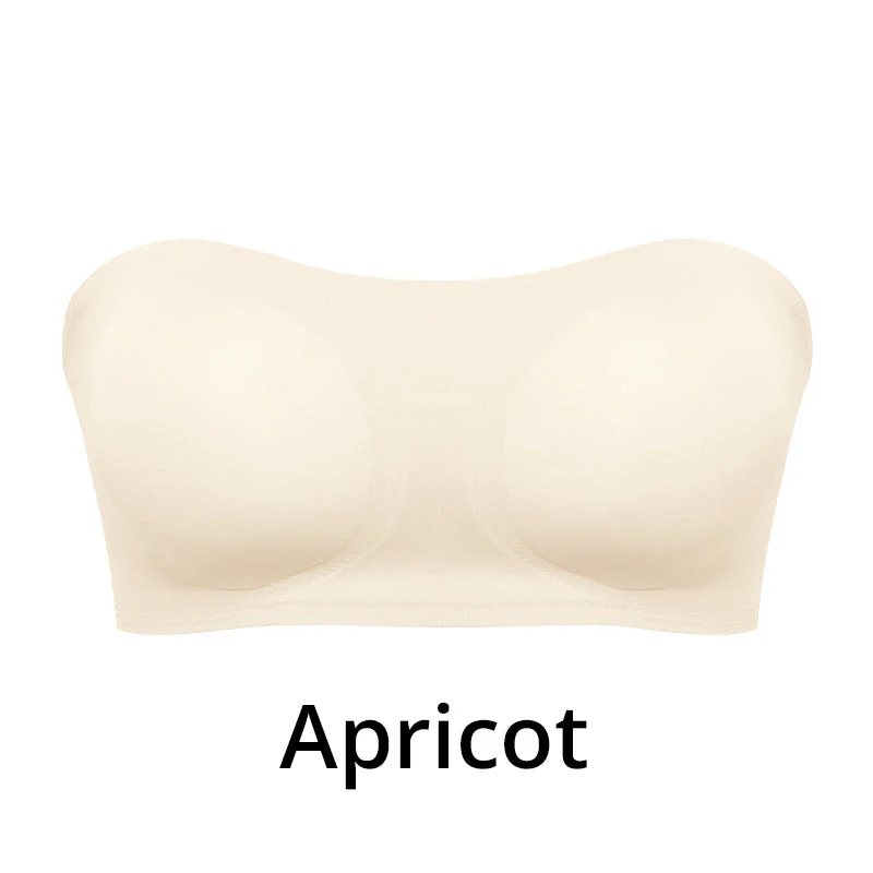 💥Buy 2 Save 10%-Women's Non-Slip Strapless Wireless Bra with Crossover Side Closure - Image 11