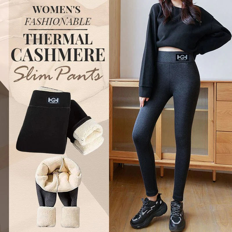 ⏳THE WEEK'S SPECIAL PRICE £12.99!!❄️Women’s Fashionable Thermal Cashmere Slim Pants - Image 10