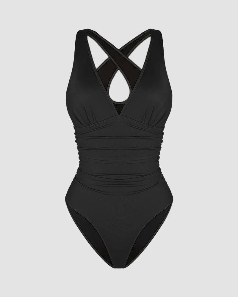 🔥Last Day Sale 49% OFF🔥Smart Sculpt Plunge Swimsuit Flatter Your Figure - Image 9
