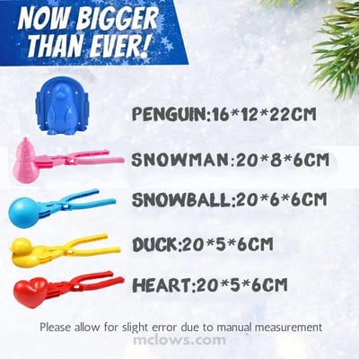 🎁NEW YEAR SALE 49% OFF🎁Endless Fun Snowball Kit - Image 11