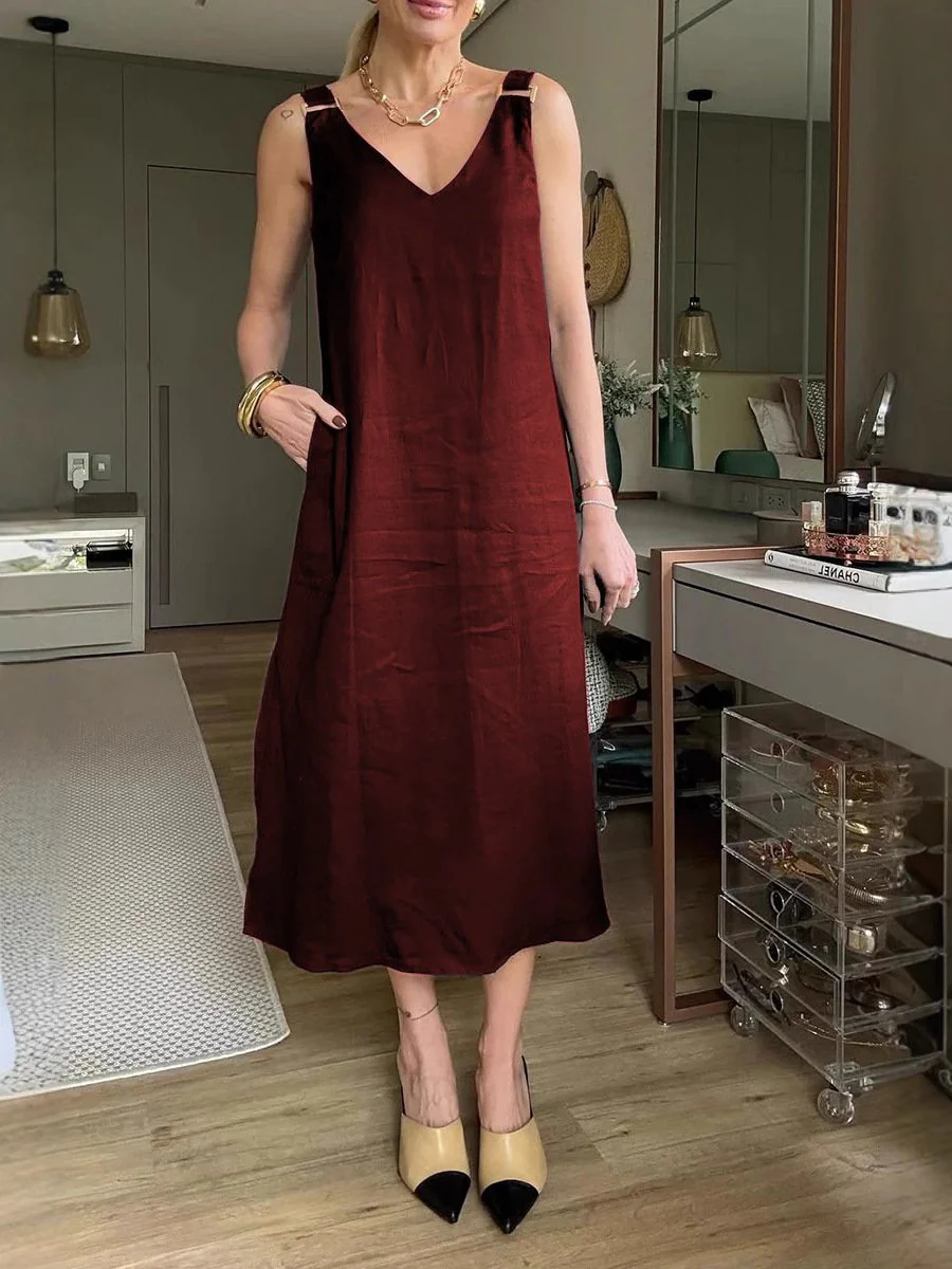 🔥 49% OFF LIMITED TIME!⏳Halter A-Line Dress - Image 7