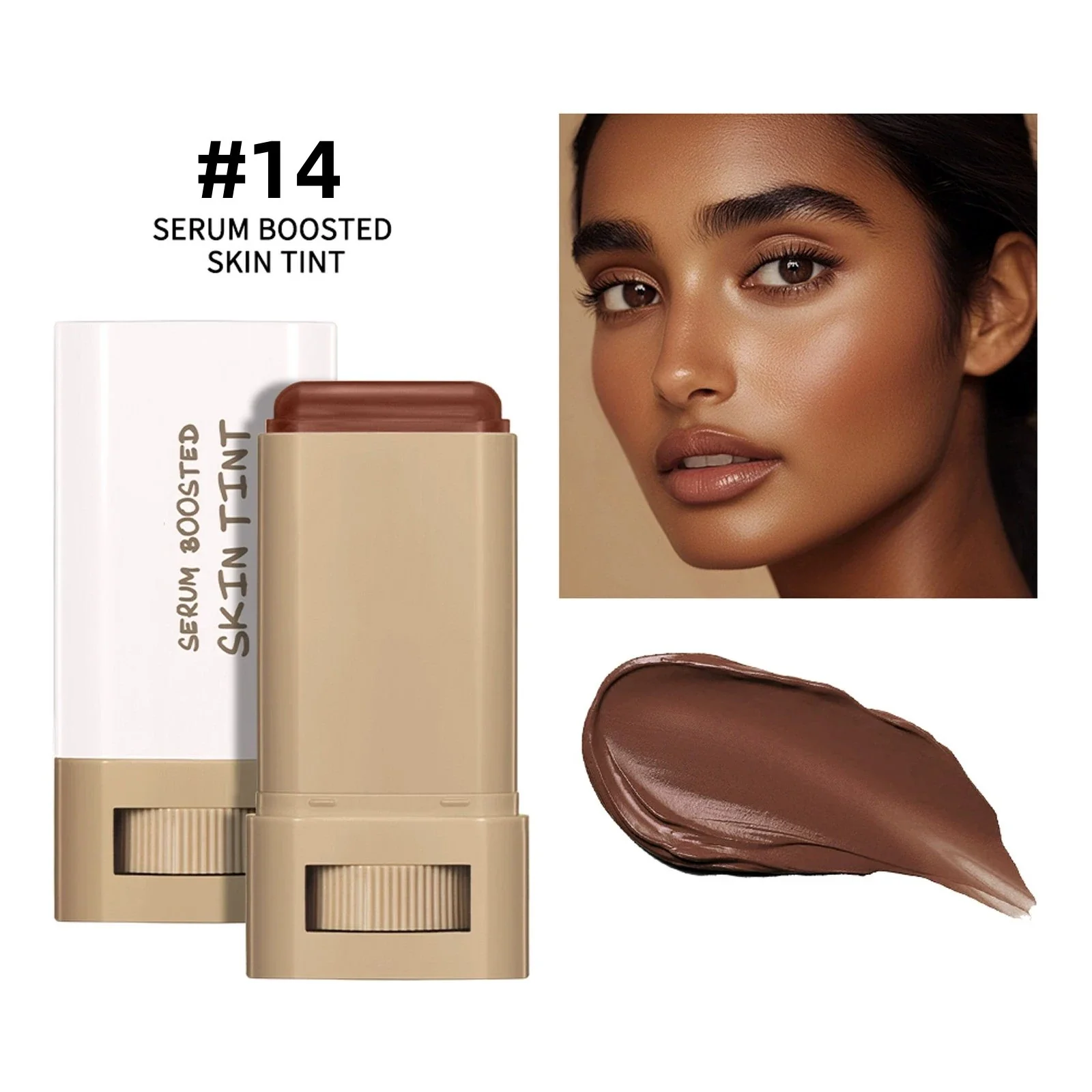 🔥Limited Time BUY 1 GET 1 FREE!!🔥Foundation Stick Beauty Balm Serum Boosted Skin Tint🎁 - Image 14