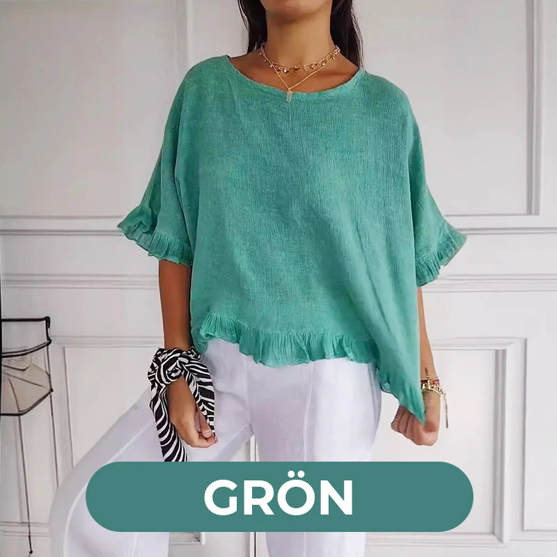 💖LAST DAY SALE 50% OFF💖Loose fit cotton linen summer top - Image 14