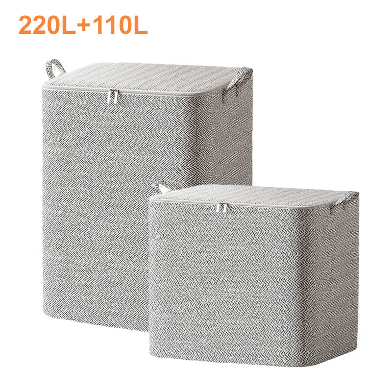 đNEW YEAR SALE 50% OFFđ„Extra-Large Storage Organizer Box With Lid - Versatile For Clothes, Blankets & Bedding - Image 12