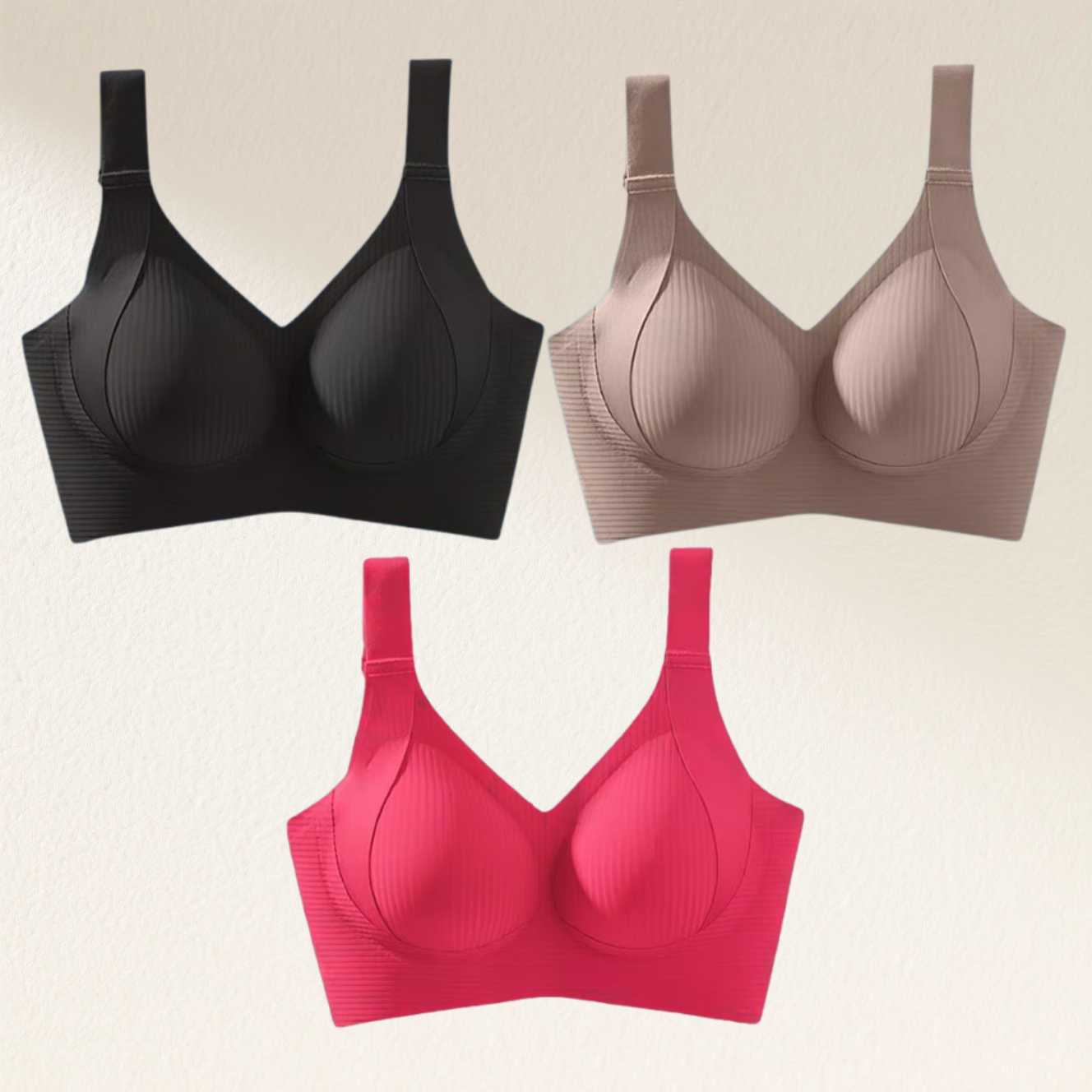 🎁Last Day Buy 1 Get 3 - Each only £4.66!!🔥Super Firming Wire-Free Jelly Bra 👙 All-Day Comfort No More Sagging👍 - Image 25