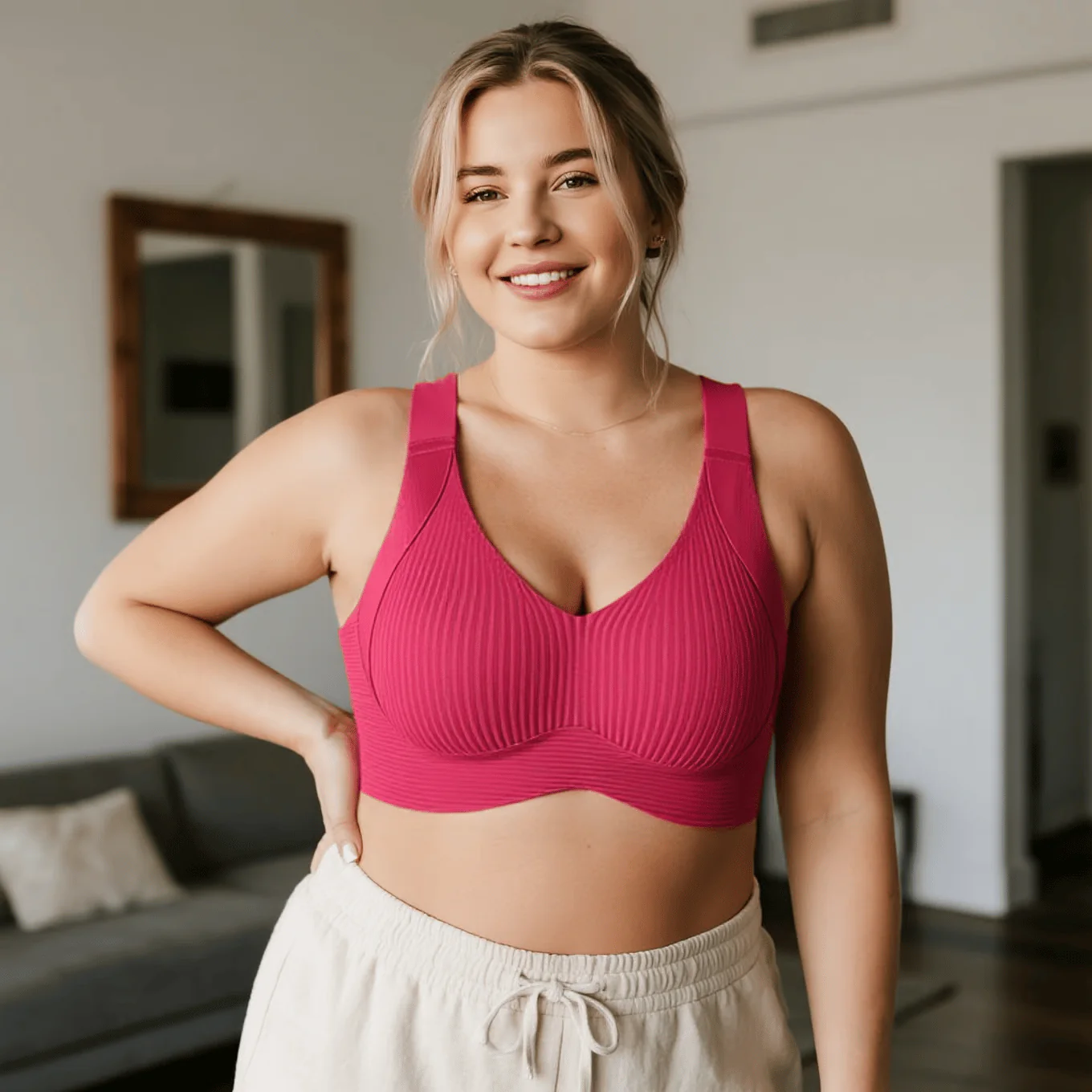 🎁Last Day Buy 1 Get 3 - Each only £4.66!!🔥Super Firming Wire-Free Jelly Bra 👙 All-Day Comfort No More Sagging👍 - Image 5