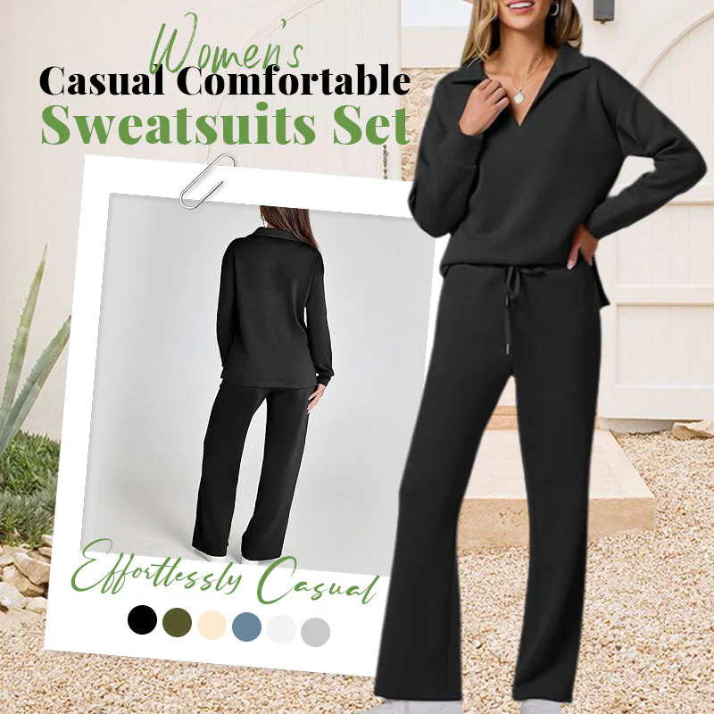 ⏳LAST DAY SALE 50% OFF!!☁️Women's 2 Piece Sets Outfits Casual Long Sleeve Sweatsuits Sets