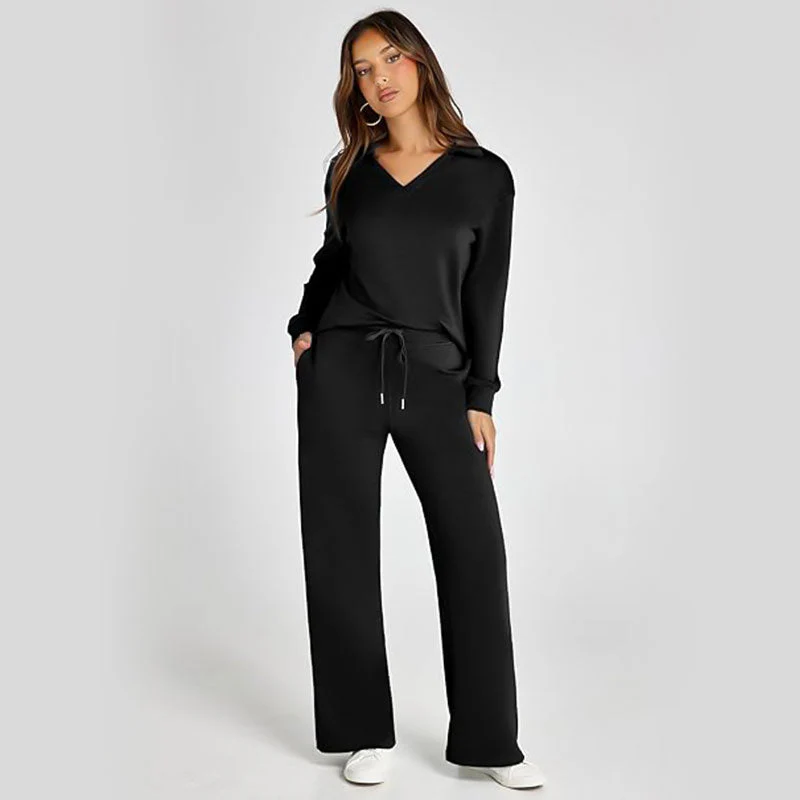 ⏳LAST DAY SALE 50% OFF!!☁️Women's 2 Piece Sets Outfits Casual Long Sleeve Sweatsuits Sets - Image 10