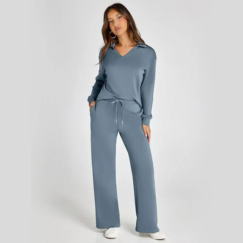 ⏳LAST DAY SALE 50% OFF!!☁️Women's 2 Piece Sets Outfits Casual Long Sleeve Sweatsuits Sets - Image 14