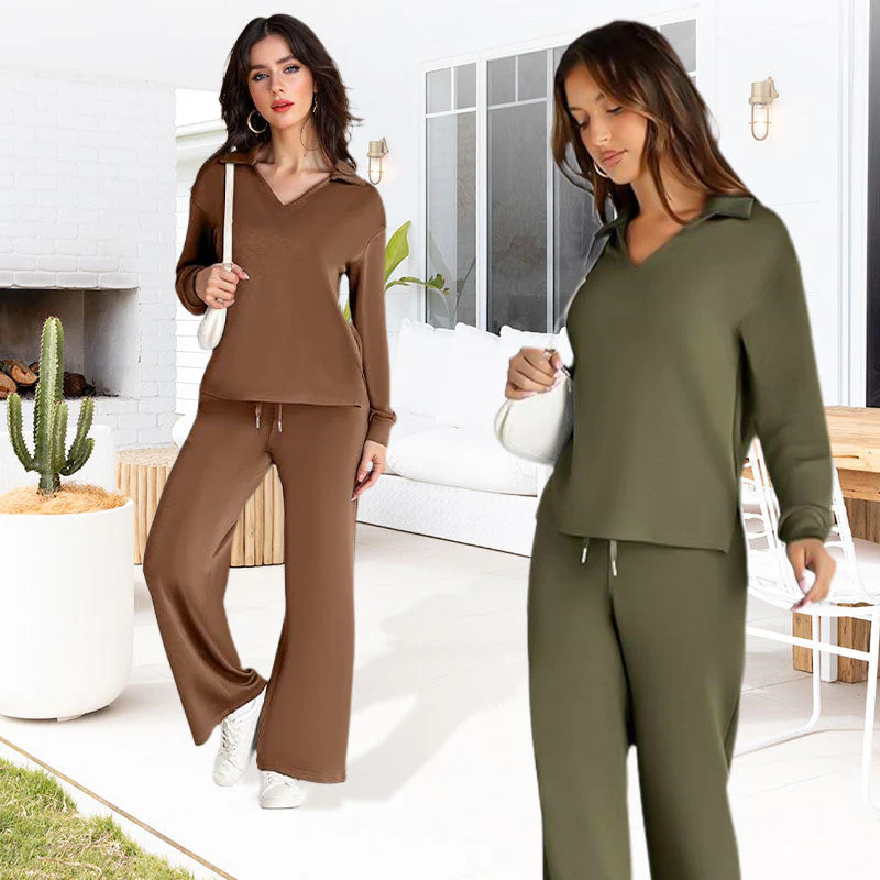 ⏳LAST DAY SALE 50% OFF!!☁️Women's 2 Piece Sets Outfits Casual Long Sleeve Sweatsuits Sets - Image 3