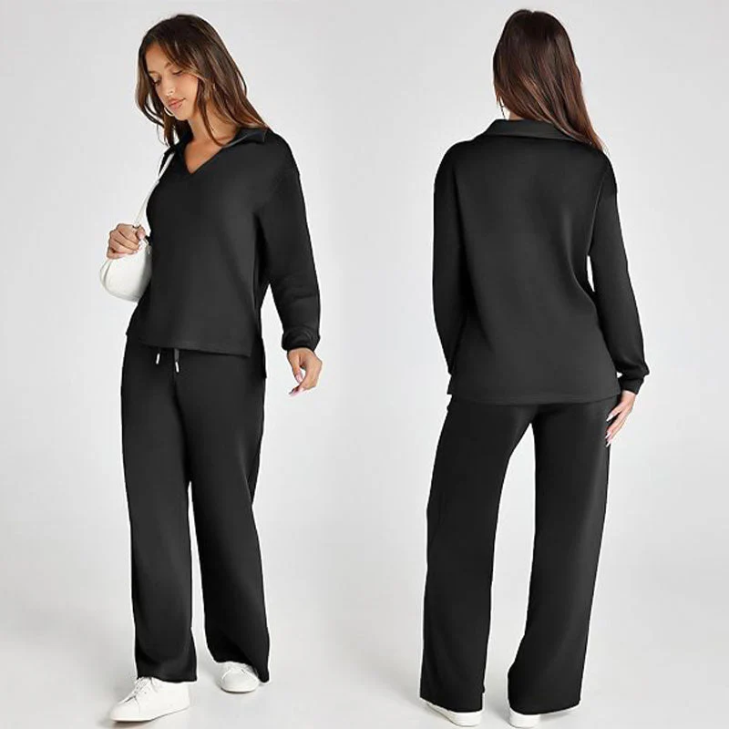 ⏳LAST DAY SALE 50% OFF!!☁️Women's 2 Piece Sets Outfits Casual Long Sleeve Sweatsuits Sets - Image 6