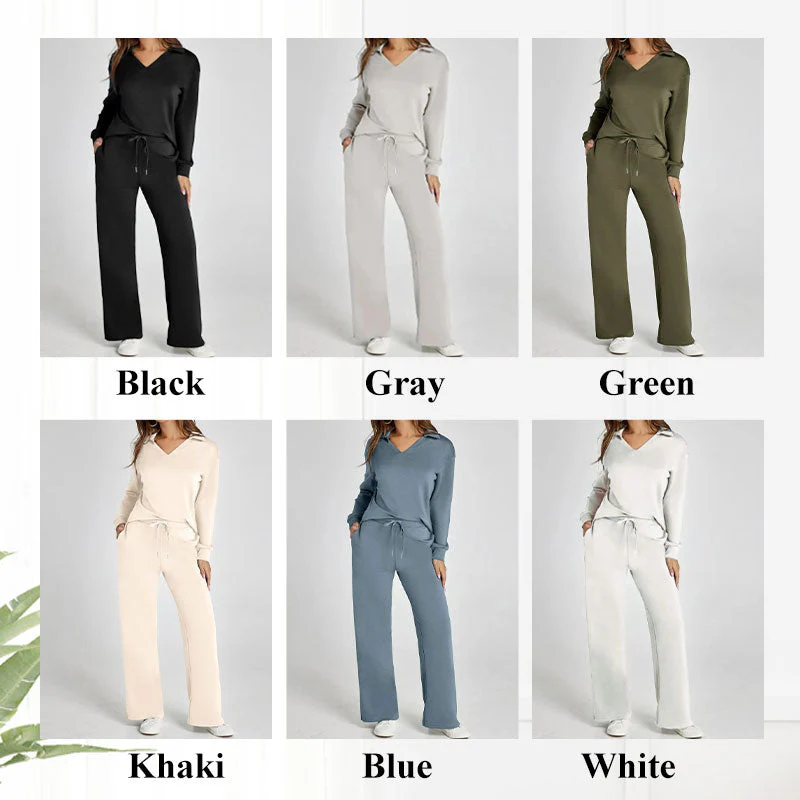 ⏳LAST DAY SALE 50% OFF!!☁️Women's 2 Piece Sets Outfits Casual Long Sleeve Sweatsuits Sets - Image 7