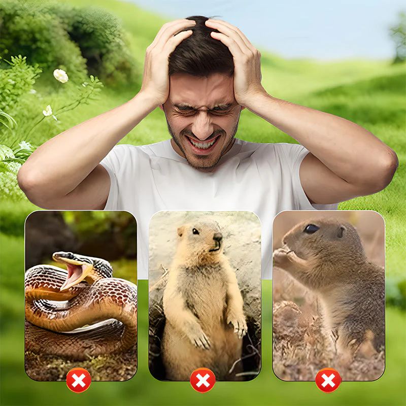 🌸Spring Sale 57% OFF🌸 Solar Powered Waterproof Screw Mole Repellent - Image 6