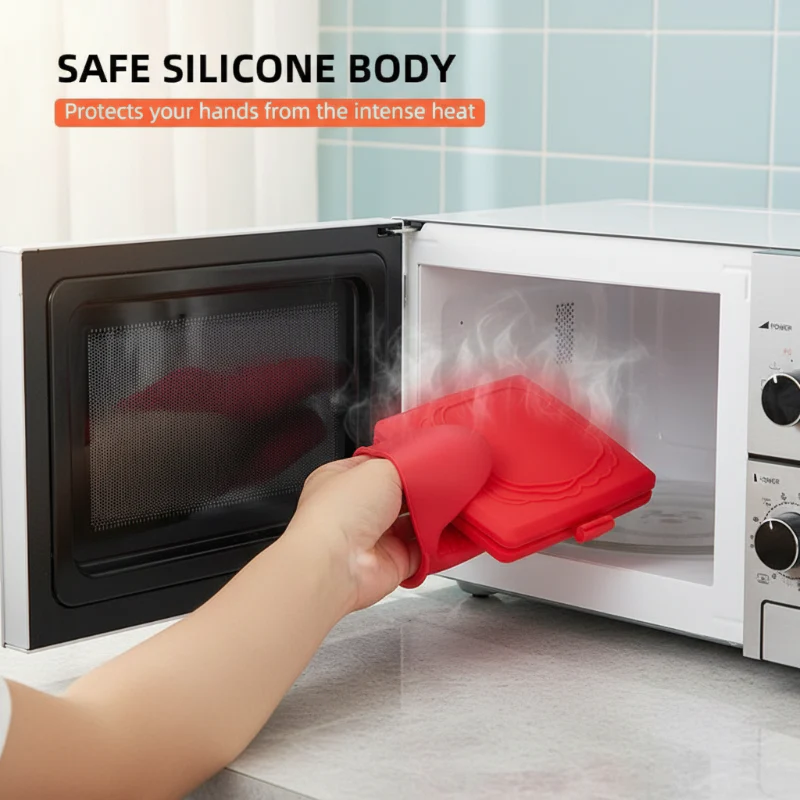 🔥2026 New Arrivals: £14.99 for a Limited Time!🔥Microwave Toaster & Sandwich Maker For Fast Cooking - Image 4