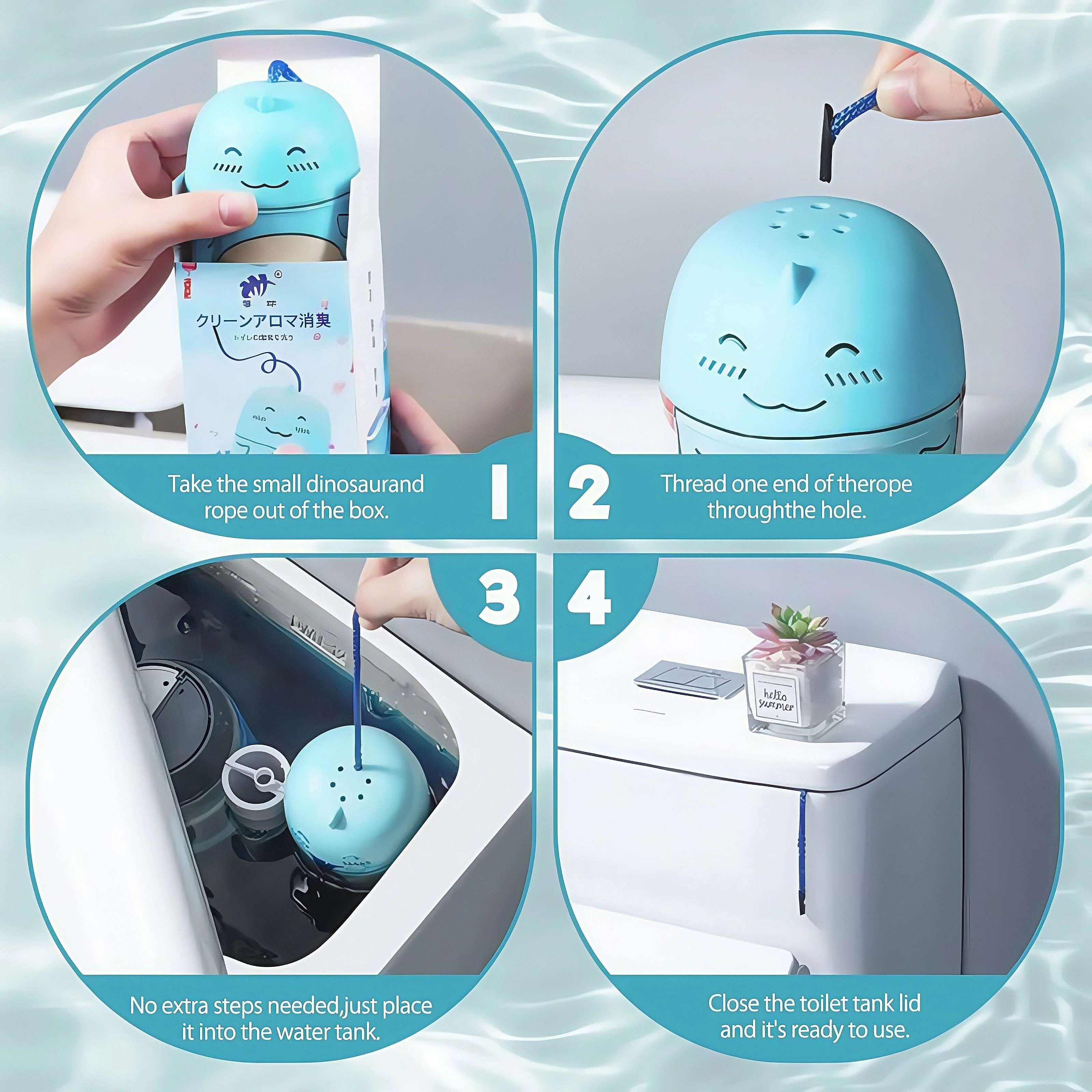 Toilet Cleaner & Toilet Deodorizer Wonder - Image 4