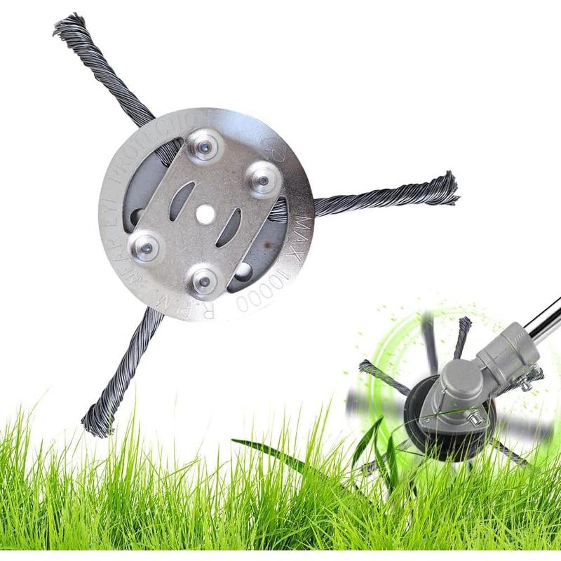 ✨Last Day Promotion 50% OFF✨6 inch Steel Wire Brush Cutter Trimmer Head - Image 9