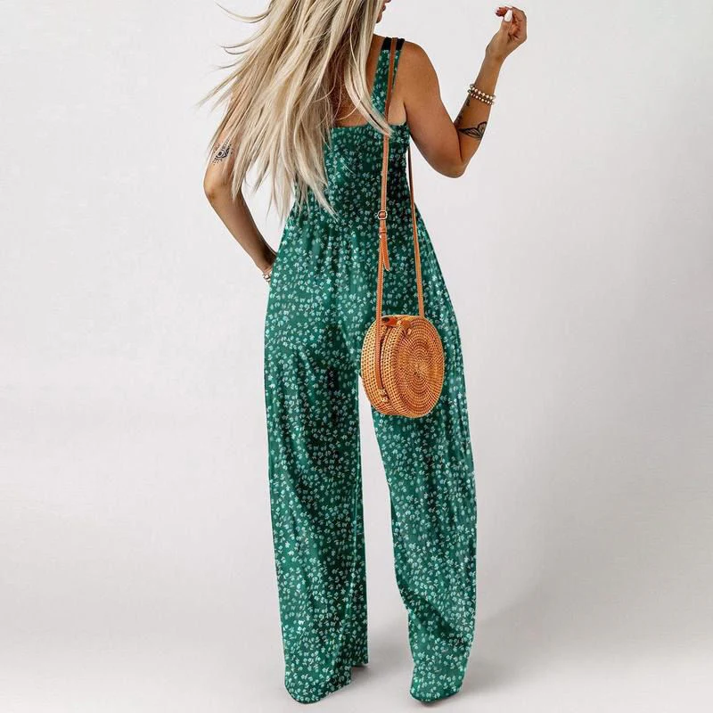 ⏳ Limited time 50% off! 💥Women’s Casual Print Sleeveless Overalls Jumpsuits（The more you buy, the higher the discount） - Image 6