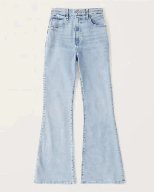 ⏰LAST DAY SPECIAL PRICE:£17.99!!🔥Ultra High Rise Stretch Flare Jean - Image 20